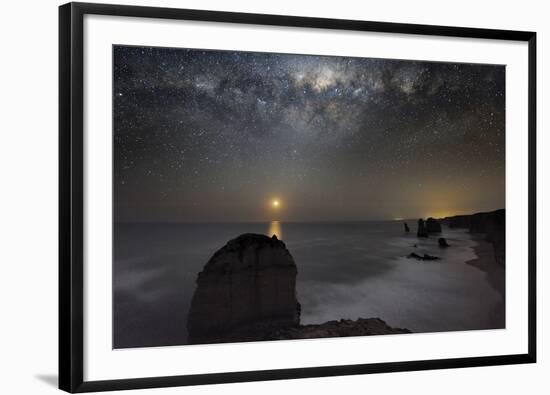 Milky Way Over Shipwreck Coast-Alex Cherney-Framed Photographic Print