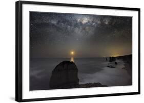 Milky Way Over Shipwreck Coast-Alex Cherney-Framed Photographic Print