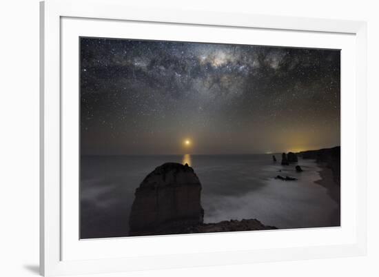 Milky Way Over Shipwreck Coast-Alex Cherney-Framed Photographic Print