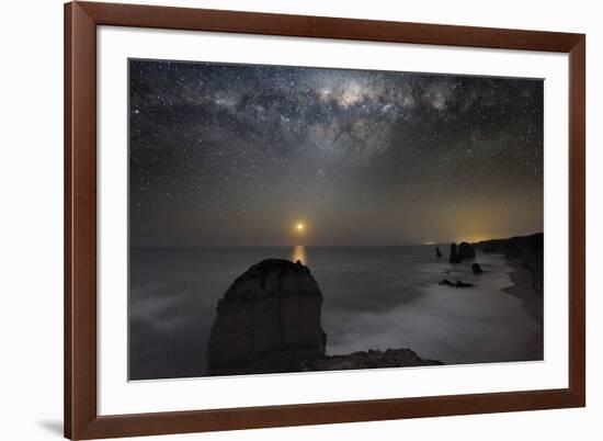 Milky Way Over Shipwreck Coast-Alex Cherney-Framed Photographic Print