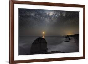 Milky Way Over Shipwreck Coast-Alex Cherney-Framed Photographic Print