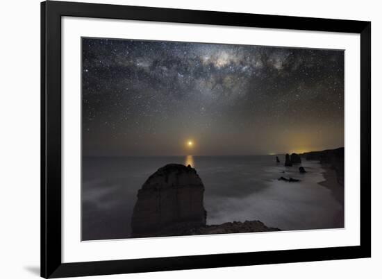 Milky Way Over Shipwreck Coast-Alex Cherney-Framed Photographic Print