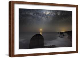 Milky Way Over Shipwreck Coast-Alex Cherney-Framed Photographic Print