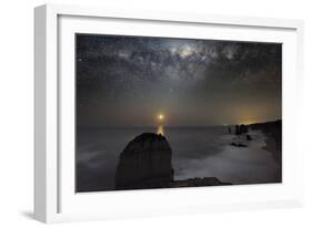 Milky Way Over Shipwreck Coast-Alex Cherney-Framed Photographic Print