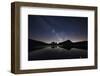 Milky Way over the Lago Delle Baste in South Tyrol-Niki Haselwanter-Framed Photographic Print