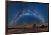 Milky Way Reflected over the Atacama Desert-Giulio Ercolani-Framed Premium Photographic Print