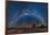 Milky Way Reflected over the Atacama Desert-Giulio Ercolani-Framed Photographic Print