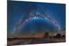 Milky Way Reflected over the Atacama Desert-Giulio Ercolani-Mounted Photographic Print