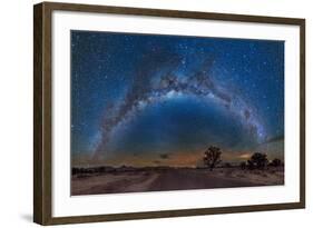 Milky Way Reflected over the Atacama Desert-Giulio Ercolani-Framed Photographic Print