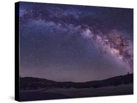 Milky Way Rises the McDonald Observatory Near Fort Davis, Texas-Stocktrek Images-Stretched Canvas