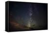 Milky Way, Stars at Night-Sheila Haddad-Framed Stretched Canvas