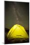 Milkyway Above Easton Rimrock 2P Tent, Hyndman Basin, Pioneer Mountains, Near Sun Valley, Idaho-Louis Arevalo-Mounted Photographic Print