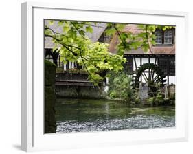 Mill at Blautopf, Blaubeuren, Swabian Mountains, Baden-Wurttemberg, Germany, Europe-Hans Peter Merten-Framed Photographic Print