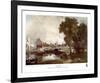 Mill at Dedham-John Constable-Framed Art Print