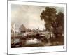 Mill at Dedham-John Constable-Mounted Art Print