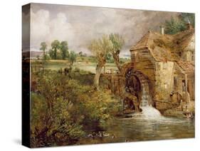 Mill at Gillingham, Dorset, 1825-26-John Constable-Stretched Canvas