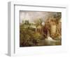 Mill at Gillingham, Dorset, 1825-26-John Constable-Framed Premium Giclee Print