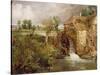 Mill at Gillingham, Dorset, 1825-26-John Constable-Stretched Canvas