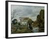 Mill by the River Stour, c.1820-John Constable-Framed Giclee Print