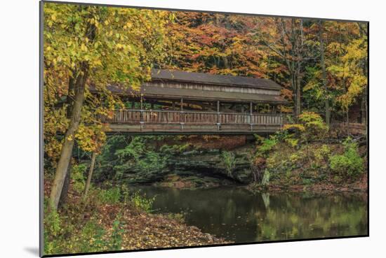 Mill Creek Covered Bridge 2-Galloimages Online-Mounted Photographic Print