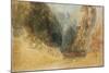 Mill Gill Fall, near Askrigg, Wensleydale-Joseph Mallord William Turner-Mounted Giclee Print