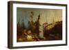 Mill house, 1850-Peter Nicolai Arbo-Framed Giclee Print