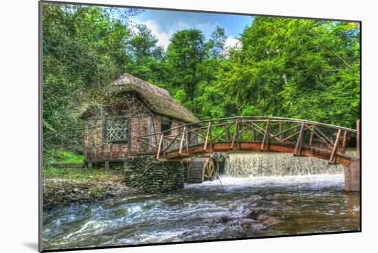 Mill House and Stream-Robert Goldwitz-Mounted Photographic Print