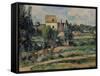 Mill on the Couleuvre at Pontoise, 1881-Paul C?zanne-Framed Stretched Canvas
