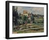 Mill on the Couleuvre at Pontoise, 1881-Paul C?zanne-Framed Giclee Print