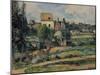 Mill on the Couleuvre at Pontoise, 1881-Paul C?zanne-Mounted Giclee Print