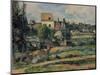 Mill on the Couleuvre at Pontoise, 1881-Paul C?zanne-Mounted Giclee Print