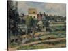 Mill on the Couleuvre at Pontoise, 1881-Paul C?zanne-Stretched Canvas