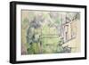 Mill on the River, 1900-Paul Cézanne-Framed Giclee Print