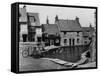 Mill Pond, Swanage-Fred Musto-Framed Stretched Canvas