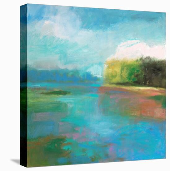 Mill Pond-Kathleen Robbins-Stretched Canvas