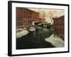 Mill Scene, C.1885-90-Fritz Thaulow-Framed Giclee Print