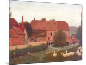 Mill Stream, 1876-Frederick Hamilton Jackson-Mounted Giclee Print