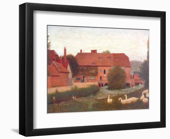 Mill Stream, 1876-Frederick Hamilton Jackson-Framed Giclee Print