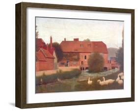 Mill Stream, 1876-Frederick Hamilton Jackson-Framed Giclee Print