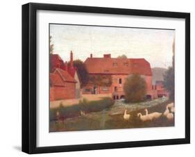 Mill Stream, 1876-Frederick Hamilton Jackson-Framed Giclee Print