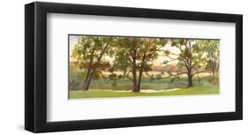 Mill Stream Willows-Elissa Gore-Framed Art Print