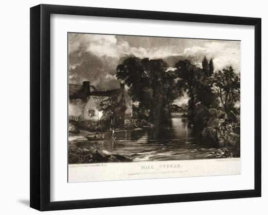 Mill Stream-John Constable-Framed Giclee Print