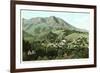 Mill Valley and Mt. Tamalpais, California-null-Framed Art Print