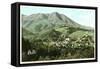Mill Valley and Mt. Tamalpais, California-null-Framed Stretched Canvas