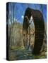 Mill Wheel, Ozark National Scenic Riverways, Missouri, USA-Charles Gurche-Stretched Canvas
