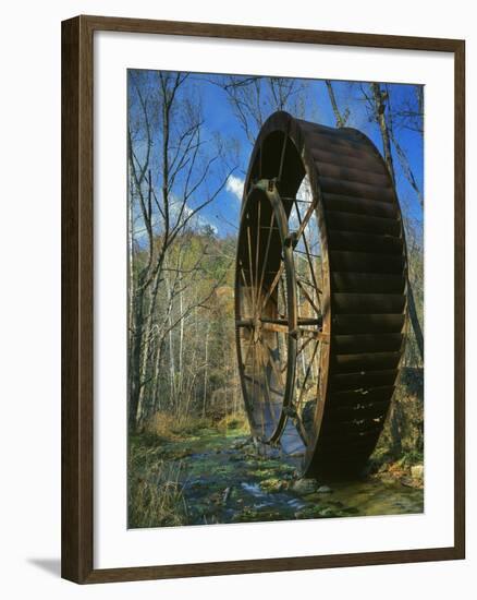 Mill Wheel, Ozark National Scenic Riverways, Missouri, USA-Charles Gurche-Framed Photographic Print