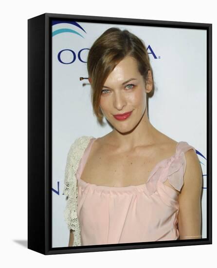 Milla Jovovich-null-Framed Stretched Canvas