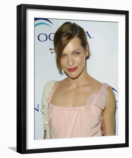 Milla Jovovich-null-Framed Photo