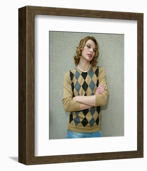 Milla Jovovich-null-Framed Photo