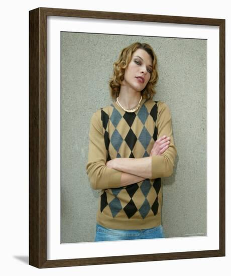 Milla Jovovich-null-Framed Photo